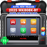 Autel MaxiCOM MK808K-BT Scanner Full Bidirectional Tool 28+ Service, 3K Active Tests, All Sys Diagnosis, AutoAuth OS 11