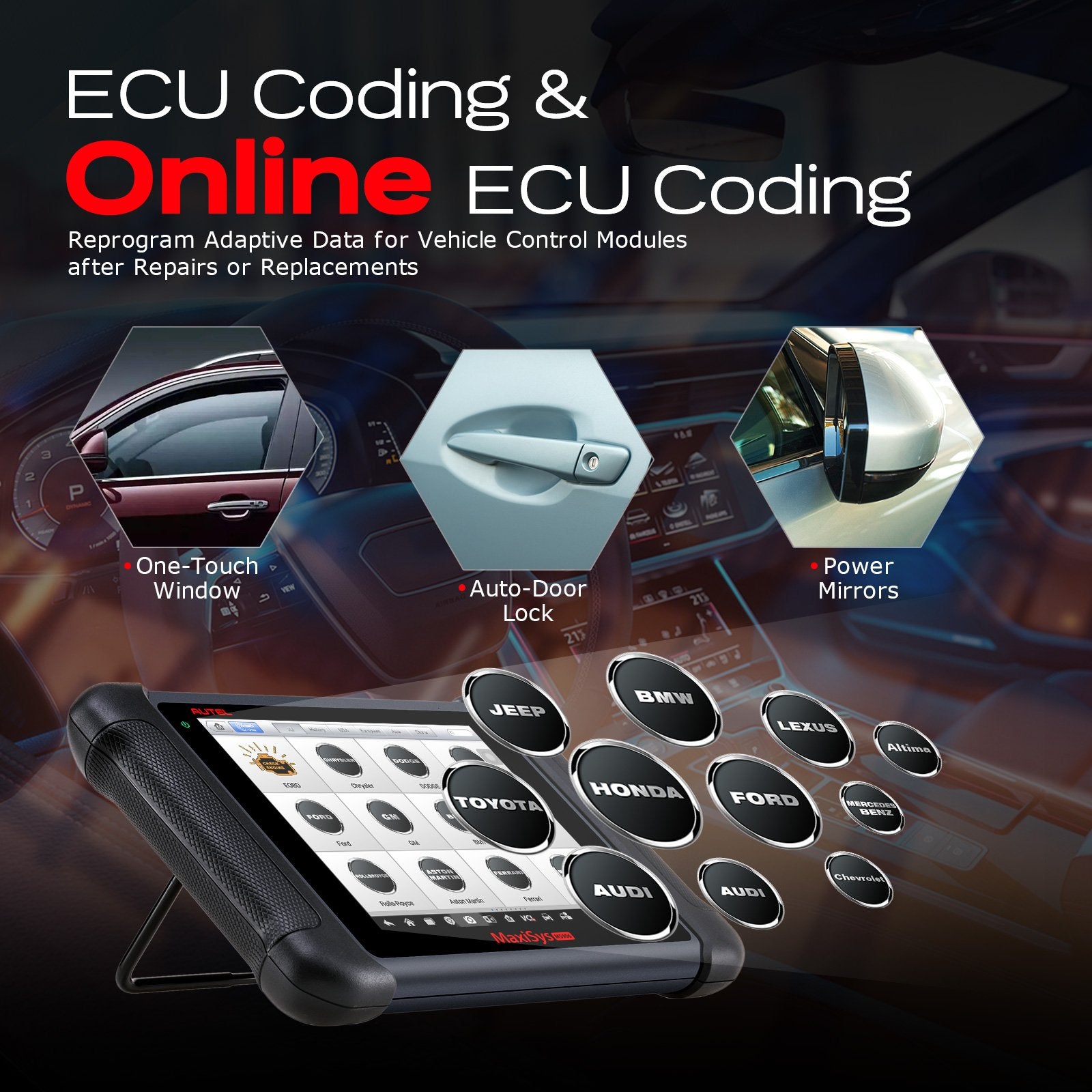 AUTEL MaxiSYS MS906TS Car Diagnostic Tool + Free Gift