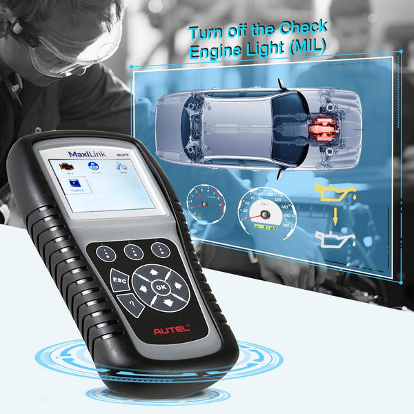 thumbnail image 2 of Autel ML609P OBD2 Scanner - ABS SRS Diagnostic Tool For Engine, Airbag & Brake Systems 2 of 11