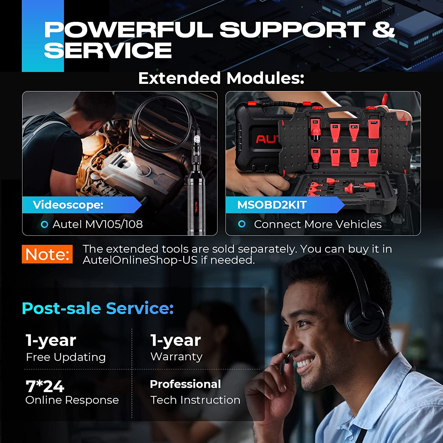 Autel Scanner MP808S Bidirectional Scan Tool