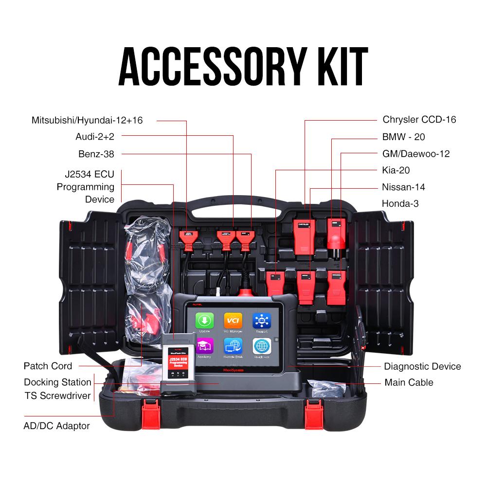 Autel Maxisys Elite is 2 Years Free Update + Free Gift