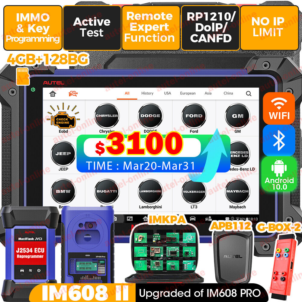 Autel MaxiIM IM608S II = IM608 II = IM608 Pro II