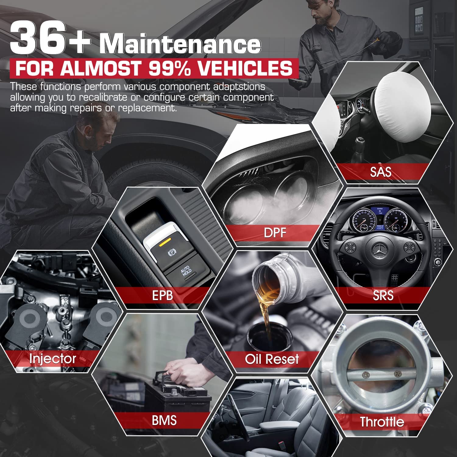 Autel Maxisys Elite II Diagnostic Tool with J2534 ECU Programming Upgraded Version of Maxisys Elite/Maxicom MK908p