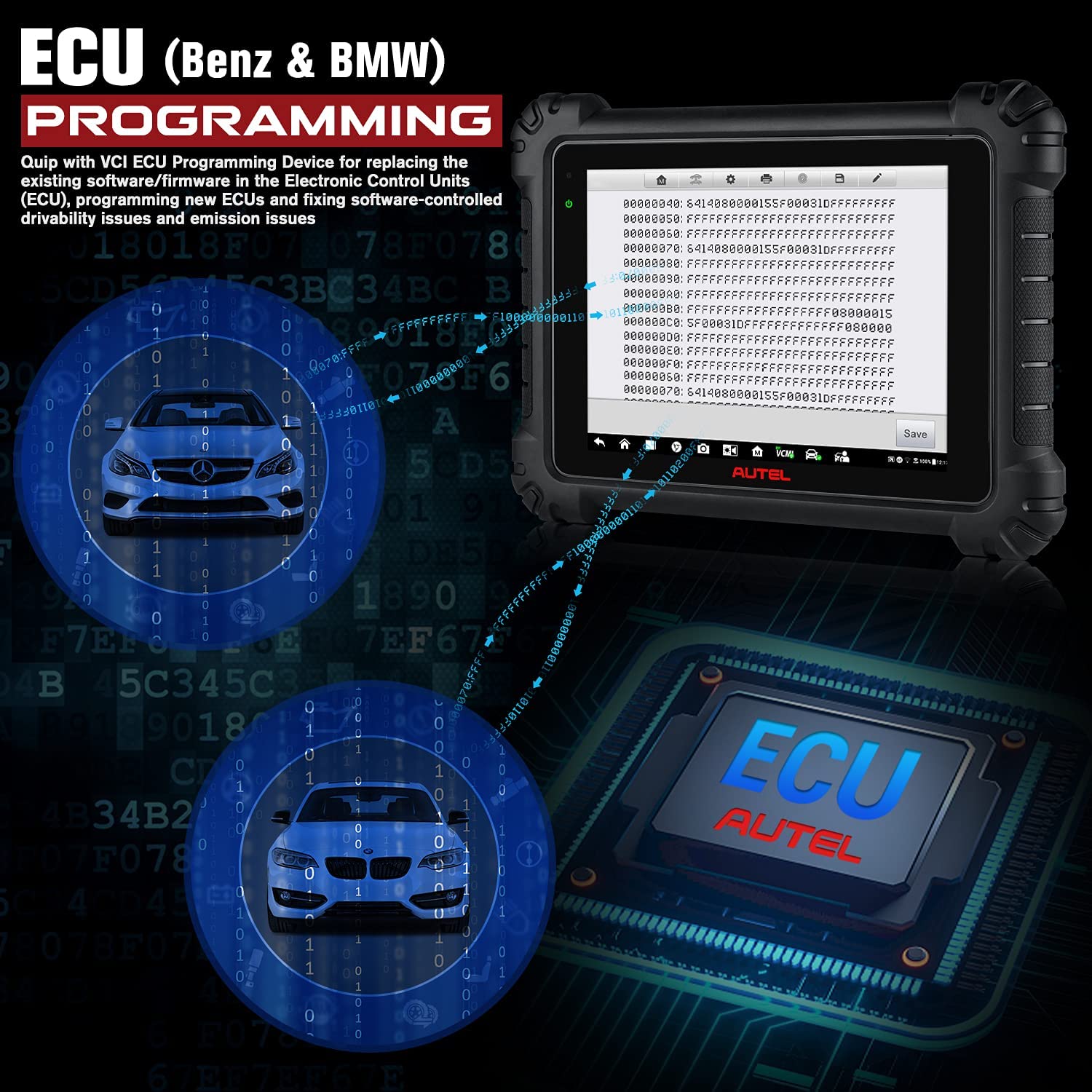 Autel MaxiSYS MS919 Upgraded MS909/ MS908S PRO/ Maxisys Elite -Same as Autel MaxiSys Ultra / MS919 EV
