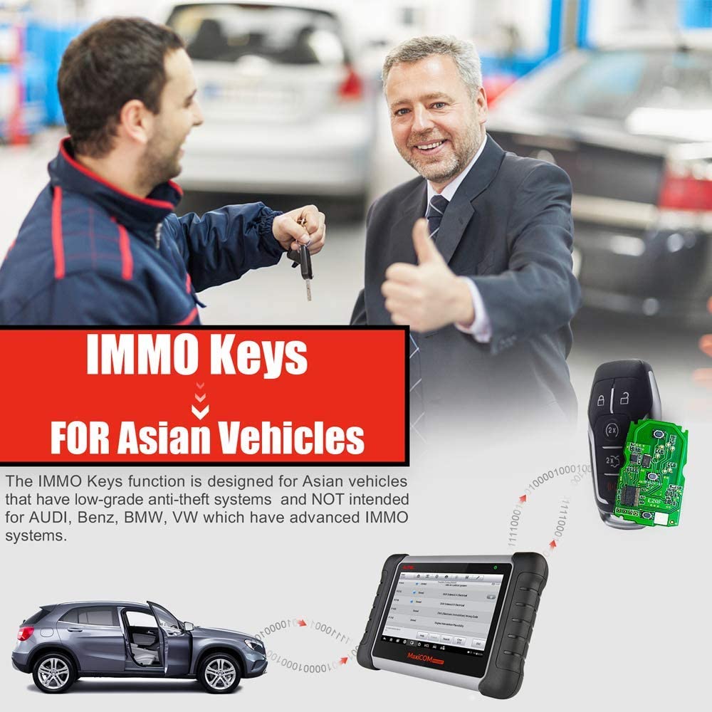 Autel MaxiCOM MK808BT Upgraded Ver. Of MK808 MX808