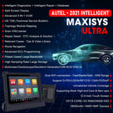 Autel MaxiSys Ultra Automotive Diagnostic Scanner -Upgraded MS908S Pro/Elite/MS909/MS919 + Free Gift