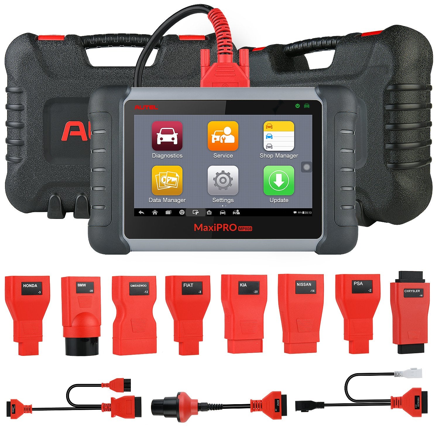 AUTEL MAXIPRO MP808Kit: 30+ Services/Bi-Directional Control/All System Diagnostic