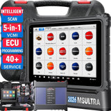 Autel MaxiSys Ultra Scanner, J2534 Programmer Coding Topology 2.0, 5IN1 VCM