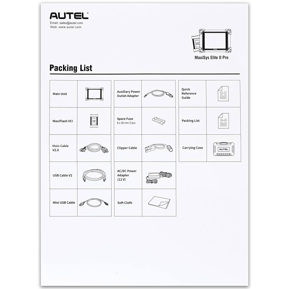 Autel MaxiSYS Elite II Pro + Free Gift