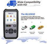 Autel Maxilink ML529HD code Reader Full OBD2 car Scanner