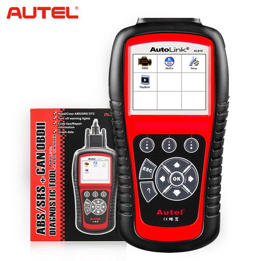 Autel AutoLink AL619 ABS & SRS Airbag Car Diagnostic Scan Tool