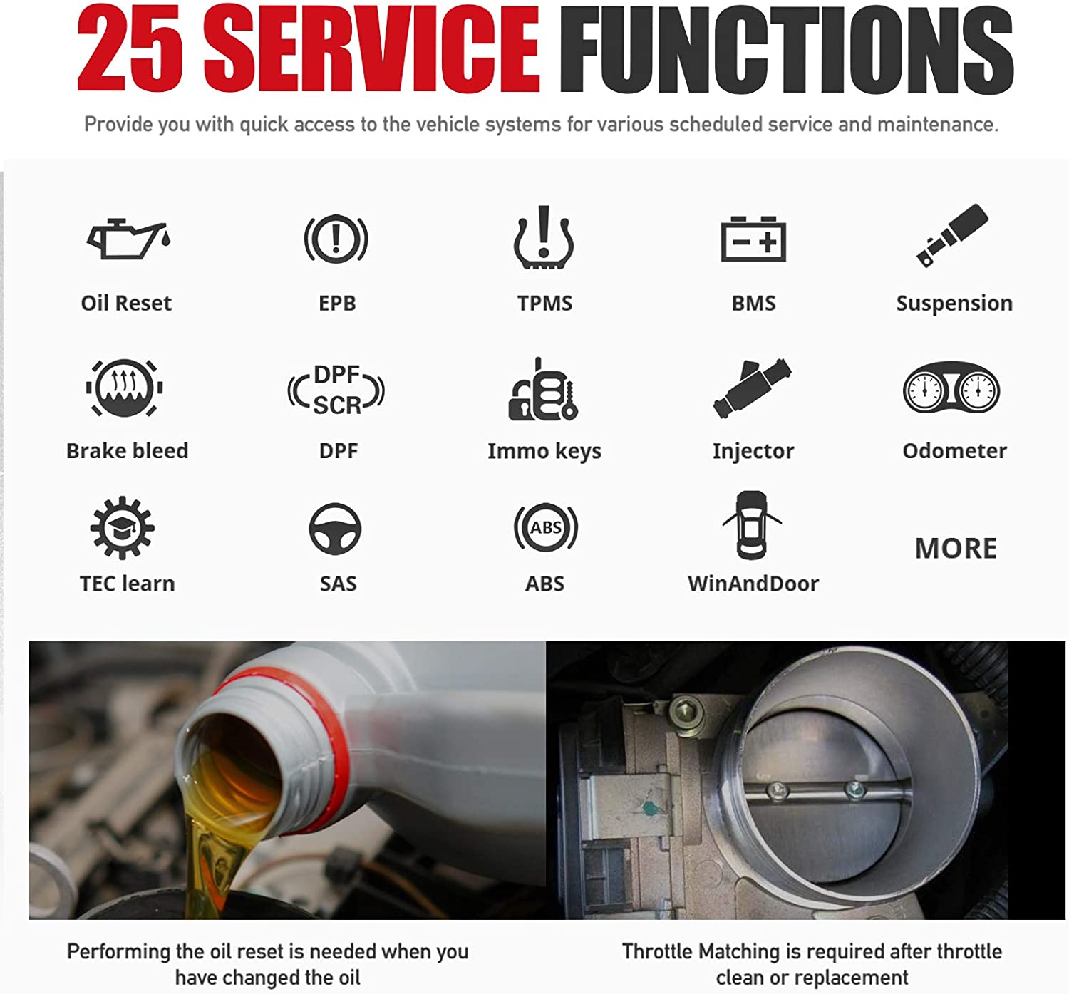 Autel AP200 Scanner OBD2 Bluetooth - Diagnosi Auto Completa Con Reset Olio, EPB, TPMS - Foto 10