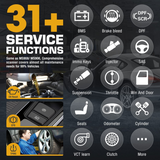 Autel MaxiSys MS906S Automotive Scan Tool 36+ Services, FCA Access, Work with BT506