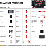 Autel MaxiSys MS906S Automotive Scan Tool 36+ Services, FCA Access, Work with BT506