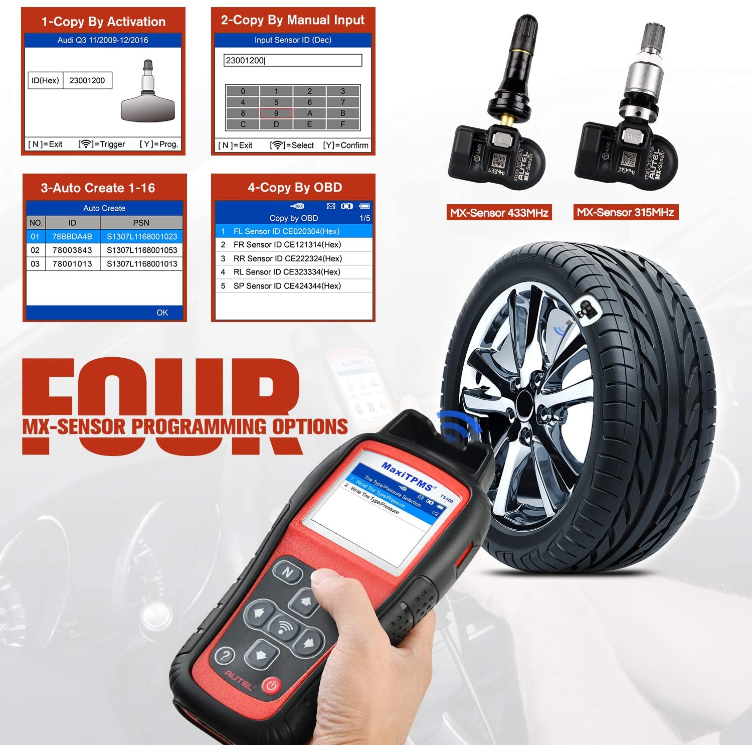 Buy: Autel MaxiTPMS TS508 TPMS Diagnostic Relearn Tool – Autel.com